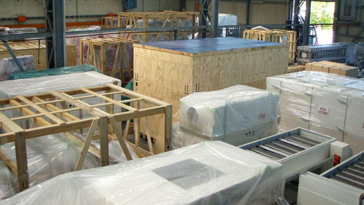 Lagerlogistik bei KISTEN HAAS